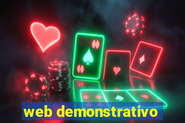 web demonstrativo